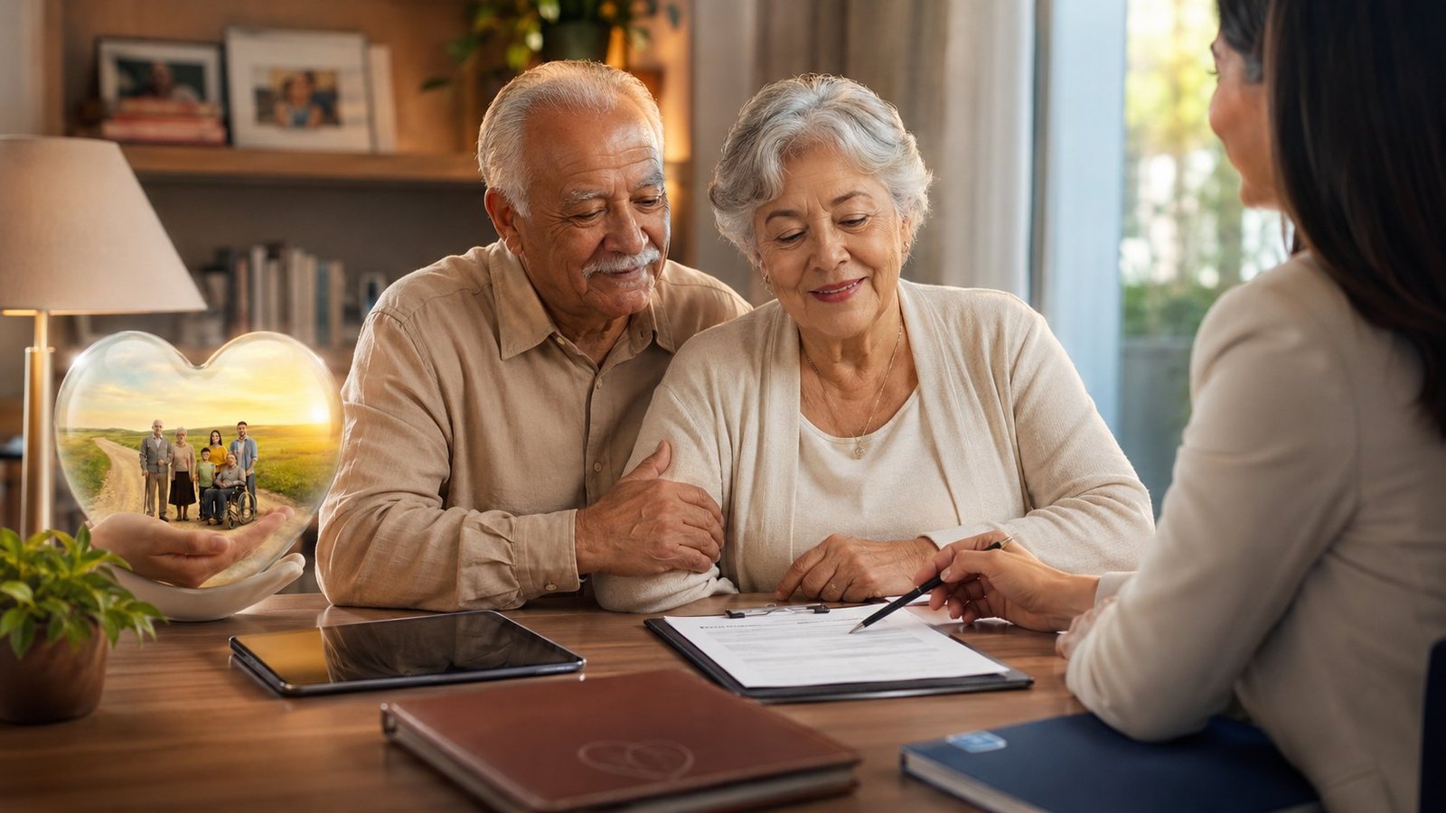 Atendimento acolhedor para idosos e famílias